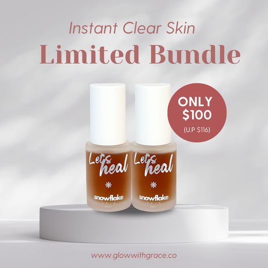 Snowflake Limited Bundle – Let’s Heal Serum x2