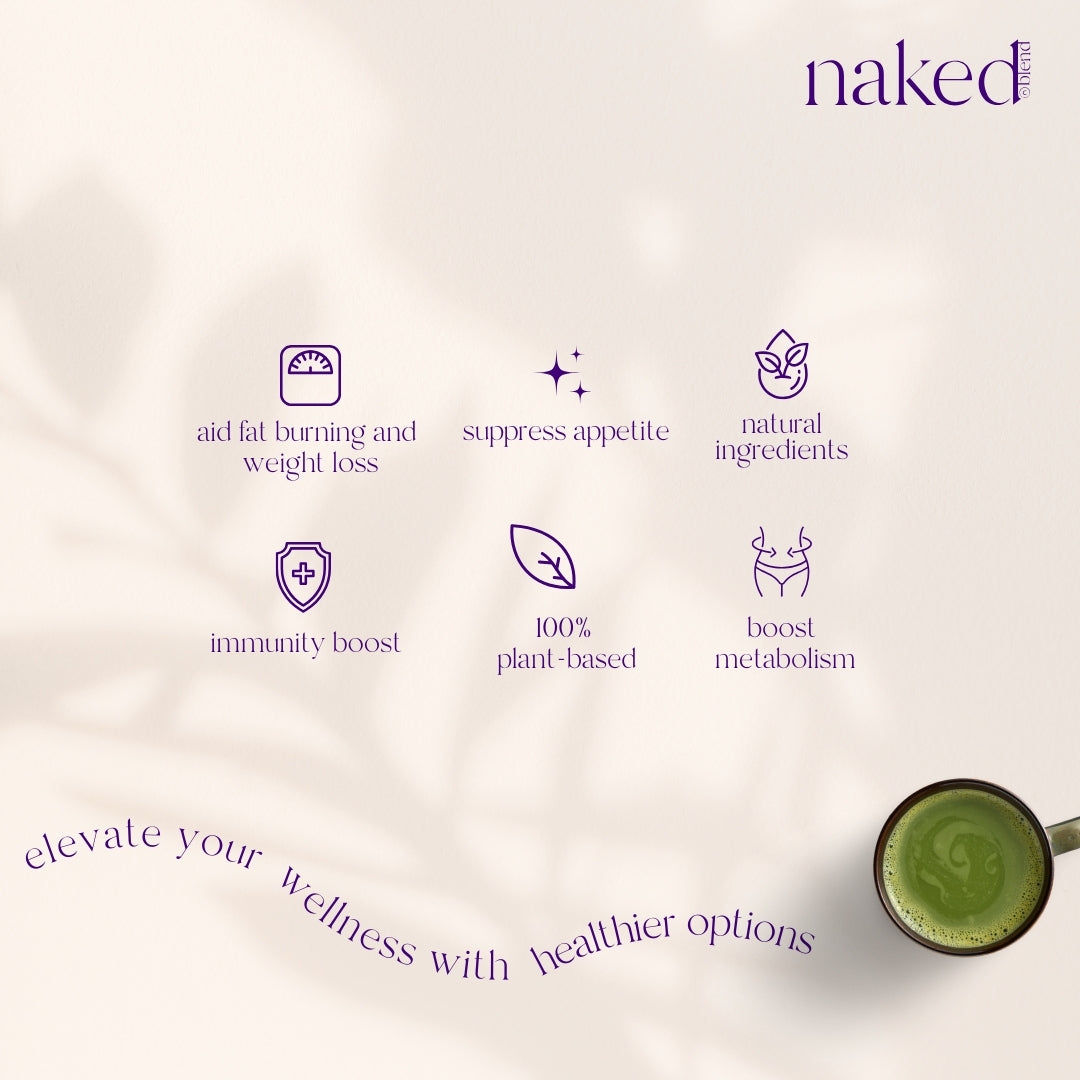 Naked Blend Matcha Slimming Milk Tea