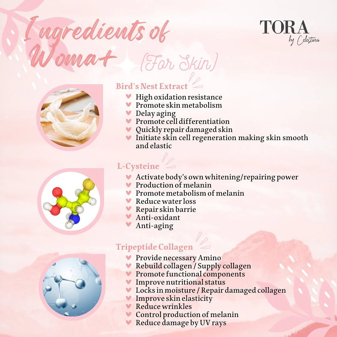 TORA WOMA+ | Feminine Care Oral Supplement