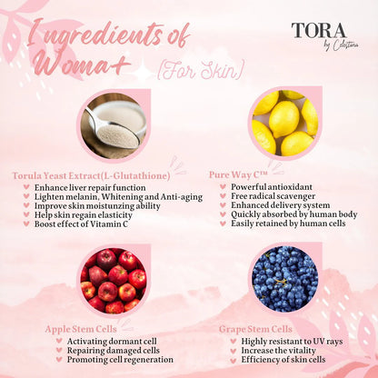 TORA WOMA+ | Feminine Care Oral Supplement